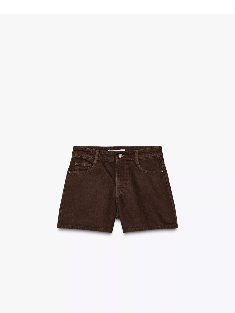 Zara Women’s Mid-Rise Mom Shorts